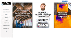 Desktop Screenshot of mazzainspections.com